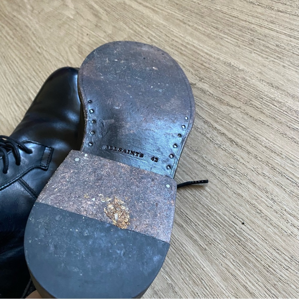 ALLSAINTS LEATHER MEN BOOTS - Picture 4 of 9